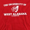 University of West Alabama Official Circle Logo Adult Pull-Over Hoodie - 2 of 4