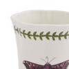 Portmeirion Botanic Garden Lotus Blossom Mug, Set of 4 - 14 oz Porcelain Coffee & Tea Cups with Butterfly Motif - Dishwasher & Microwave Safe - 4 of 4