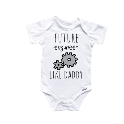 Engineer Onesie® Baby Boy Girl Clothes Infant Bodysuit Funny Cute Newborn 2 GS1