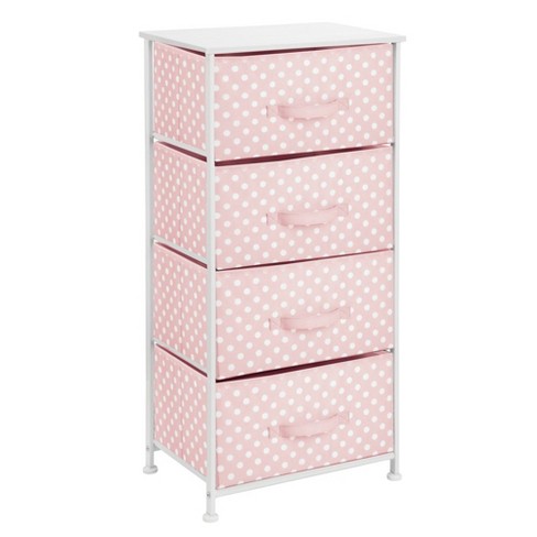 Mdesign Kids Vertical Dresser Storage Organizer 4 Drawers 37 H