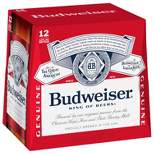 Budweiser Lager Beer - 12pk/12 fl oz Bottles