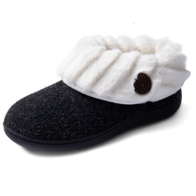 RockDove Women's Audrey Collared Ankle Bootie Slipper