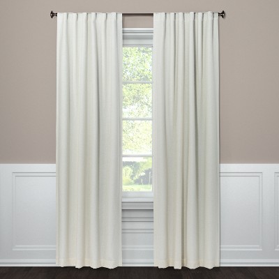 Photo 1 of  Blackout Aruba Window Curtain Panel Sour Cream - Threshold