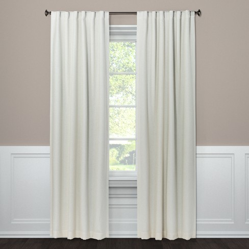 1pc Blackout Aruba Linen Window Curtain Panel - Threshold™ - image 1 of 3