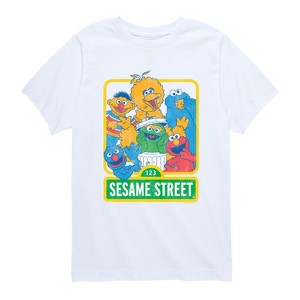 Boys' - Sesame Street - 123 Sesame Street Short Sleeve Graphic T-Shirt - 1 of 4