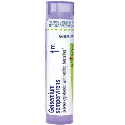 Gelsemium Sempervirens 1M by Boiron Homeopathic Single Medicine For Stress & Sleep  -  80 Pellet