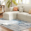 HOMCOM Machine Washable Area Rug, Non-Slip Traditional Flower Print Floor Carpet for Living Room, Bedroom, Dining Room - 4 of 4