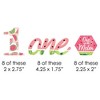 Big Dot of Happiness 1st Birthday One in a Melon - Paper Straw Decor - Fruit First Birthday Party Striped Decorative Straws - Set of 24 - 2 of 4
