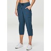 RBX Active Women's Relaxed Lightweight Woven Cargo Capri Pant - 2 of 4