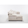 123" Chenille U-Shaped Sectional Sofa with Console, USB & Cup Holders, 6-Seater - 4 of 4