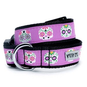 The Worthy Dog Skeletons Dog Collar - 1 of 4