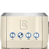CASABREWS 3700Essential Stainless Steel Compact Espresso Machine: 20-Bar, Milk Frother, Volume Control - 3 of 4