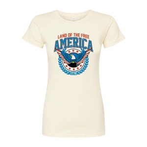 Women's - Instant Message - America Collegiate Fitted Graphic T-Shirt - 1 of 3