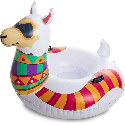 Joyin 47" Inflatable Llama Snow Tube