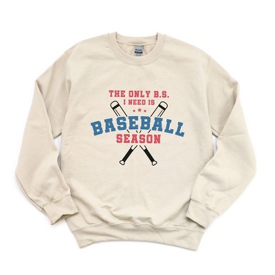 Simply Sage Market Women's Graphic Sweatshirt Baseball Season Bats
