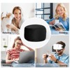 Itopfox Memory Foam Bean Bag Chair with Removable Velvet Cover, Giant Round Sofa for Adults Teens, Dorm Bedroom Gaming Room, Black - 4 of 4