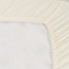 Everyday Kids Fitted Crib Sheet, 100% Soft Breathable Microfiber Baby Sheet, Fits Standard Size Crib Mattress 28in x 52in, Beige Nursery Sheet - 4 of 4