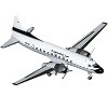 Convair C-131 Commercial Aircraft White with Black Tail Stripes "Gemini 200" Series 1/200 Diecast Model by GeminiJets - 2 of 3