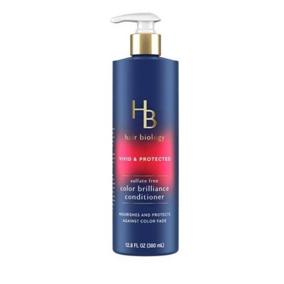 Hair Biology Biotin Color Brilliance Sulfate Free Conditioner, Protects From Damage, Dullness, For Coarse, Grey and Color-Treated Hair - 12.8 fl oz