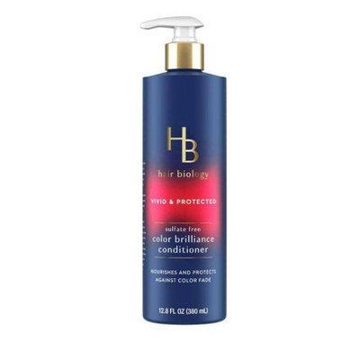 Hair Biology Biotin Color Brilliance Sulfate Free Conditioner, Protects From Damage, Dullness, For Coarse, Grey and Color-Treated Hair - 12.8 fl oz