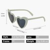 Anna-Kaci Active Women's Vibrant Heart-Shaped Fashion Sunglasses UV400 Protection - 4 of 4