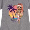 Girls' - Rainbow High - Rainbow High Simone Summers Graphic Short Sleeve Fleece Dress - 2 of 4