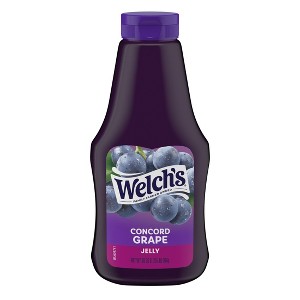 Welch's Concord Grape Jelly, 20 oz Squeeze Bottle. Pack of 4 - 1 of 1