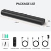 SUGIFT 50W Bluetooth Soundbar with 3D Surround, Multiple Connections, Slim Design and Remote Control for Home Entertainment - 3 of 4