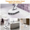 MECO ELEVERDE Floor Cleaning Brush Shower Scrubber Tile Brush with Long Handle - image 3 of 4