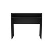 INFURNIC Writing Desk Minimalist Desk with Open Shelf for Storage and Space-Saving Design Easy to Assemble, Black, 16.5"*35.1"*30.6" - 4 of 4