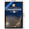 Trends International MLB Houston Astros - 2022 World Series Team Logo Framed Wall Poster Prints - 3 of 4