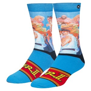 ODD SOX, Street Fighter 2 Characters Funny Crew Socks, Video Games, Assorted - 1 of 4