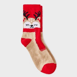 Women's Cozy Crew Socks - Wondershop™ - 1 of 3