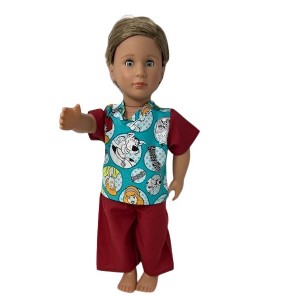 Doll Clothes Superstore Handmade Scooby Outfit For 18 Inch Boy And Girl Dolls And Cabbage Patch Kids - 1 of 4