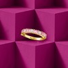 Ross-Simons 0.50 ct. t.w. Pink Sapphire and .36 ct. t.w. Diamond Ring in 14kt Yellow Gold - 4 of 4