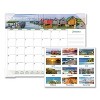 Seascape Panoramic Desk Pad, Seascape Panoramic Photography, 22 x 17, White Sheets, Clear Corners, 12-Month (Jan-Dec): 2026 - 2 of 4