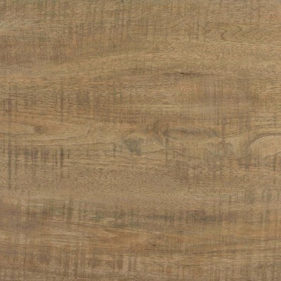 Rustic Brown Mango Wood Sideboard with Wine Storage