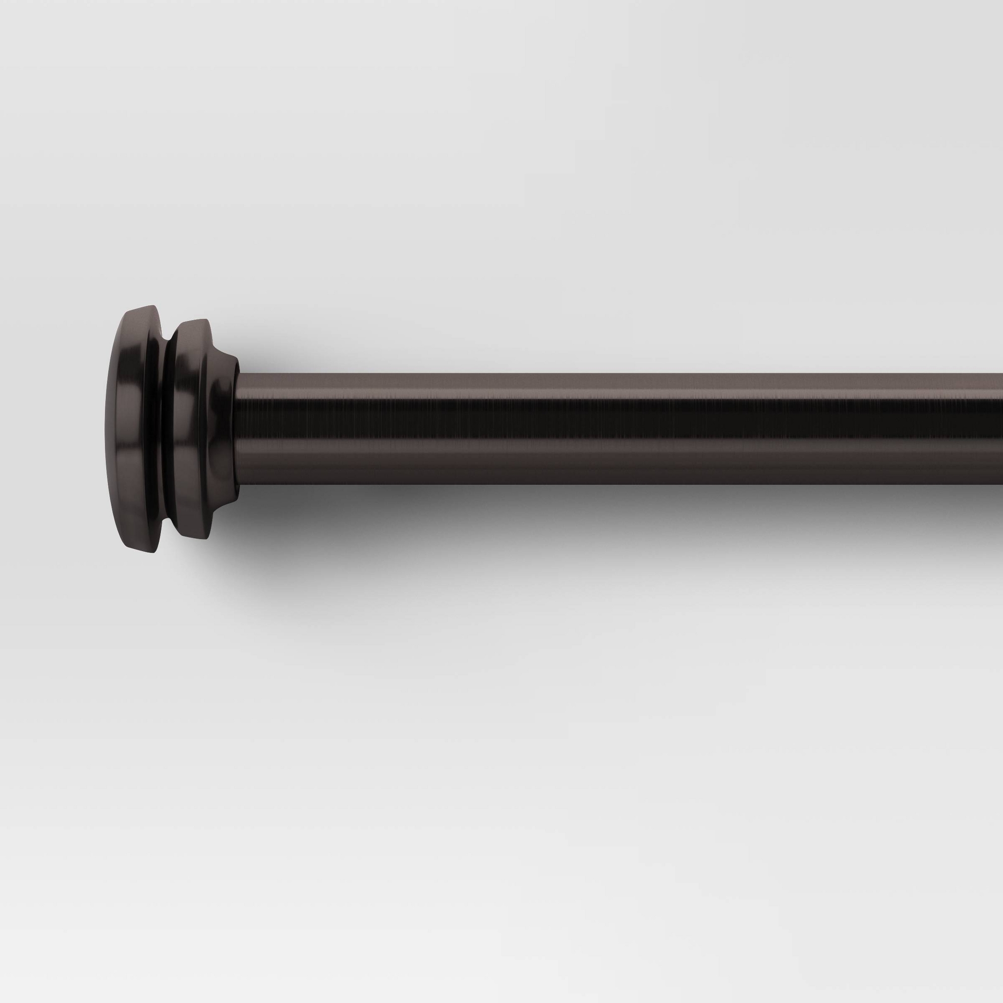 48"-84" Café Curtain Rod Oil Rubbed Bronze - Room Essentials™