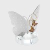 Metal Butterfly with Clear Bottom Jewelry Organizer - Wild Fable™ Silver - image 2 of 2