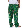 Teenage Mutant Ninja Turtles Mens' Christmas Characters Sleep Pajama Pants Green - 4 of 4