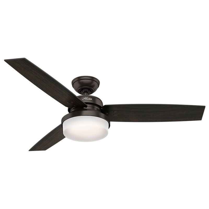 52" Sentinel Ceiling Fan with Remote (Includes Energy Efficient Light) - Hunter, 3 of 16