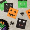 Blue Panda 150 Pack Halloween Paper Napkins Party Supplies, Jack-O-Lantern, Bat, and Frankenstein Design, 5 x 5 In - 2 of 4