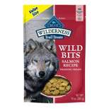Blue Buffalo Wilderness Trail Treats Wild Bits High Protein Grain-Free Soft-Moist Training Dog Treats Salmon Recipe - 10oz
