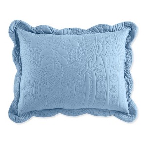 BrylaneHome Lily Damask Bedspread Bedding Collection - 1 of 3