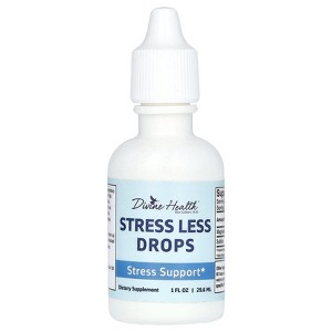 Divine Health Stress Less Drops , 1 fl oz (29.6 ml) - 1 of 4