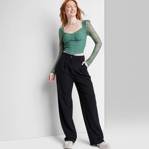 Women's Short Sleeve T-shirt - Wild Fable™ Olive Green Xxs : Target