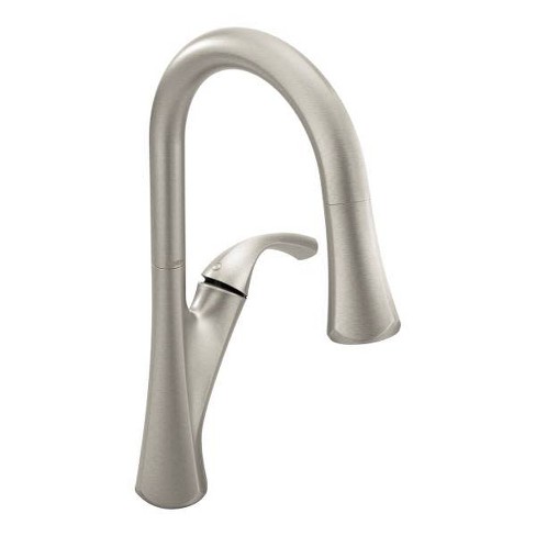 Moen 9124 Notch Pulldown Spray High Arc Kitchen Faucet Target