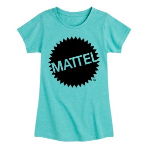 Girls' - Mattel - Mattel Original Logo Fitted Short Sleeve Graphic T-Shirt - 1 of 4