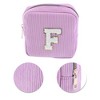 Unique Bargains Letter F Pattern Makeup Bag 1 Pc - 4 of 4