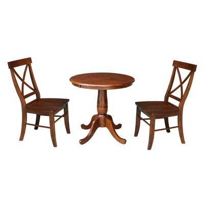 target pedestal table